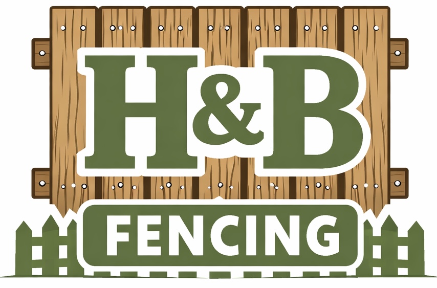 H&B Fencing Company Logo